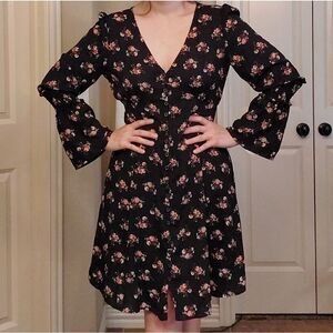 Xhilaration  floral  dress